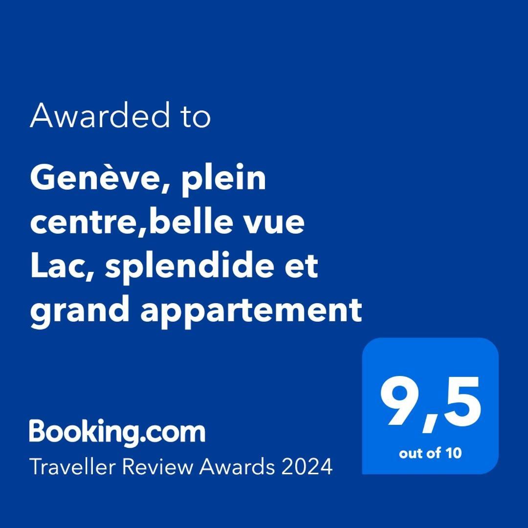Apartment Geneve, Plein Centre,belle Vue Lac, Splendide Et Grand *