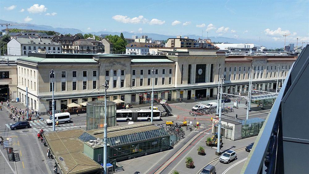 Visionapartments Place De Cornavin - Contactless Check-in 3* Genebra