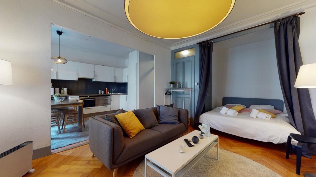 Apartment Charming Studio In Les Paquis Close To The Famous Jet D'eau